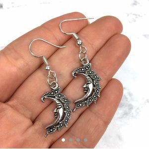 3 for $15 Crescent Moon Dangle Earrings